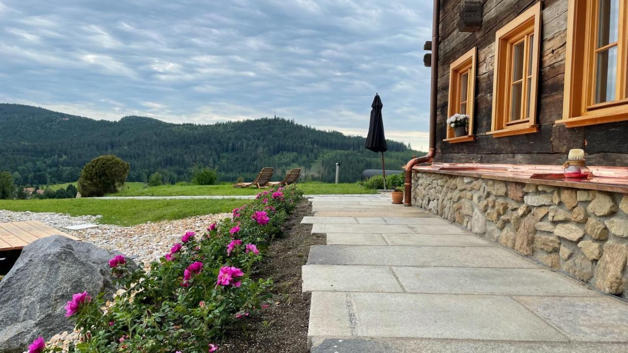 Ferienhaus Rehberg14 Drachselsried Buitenkant foto